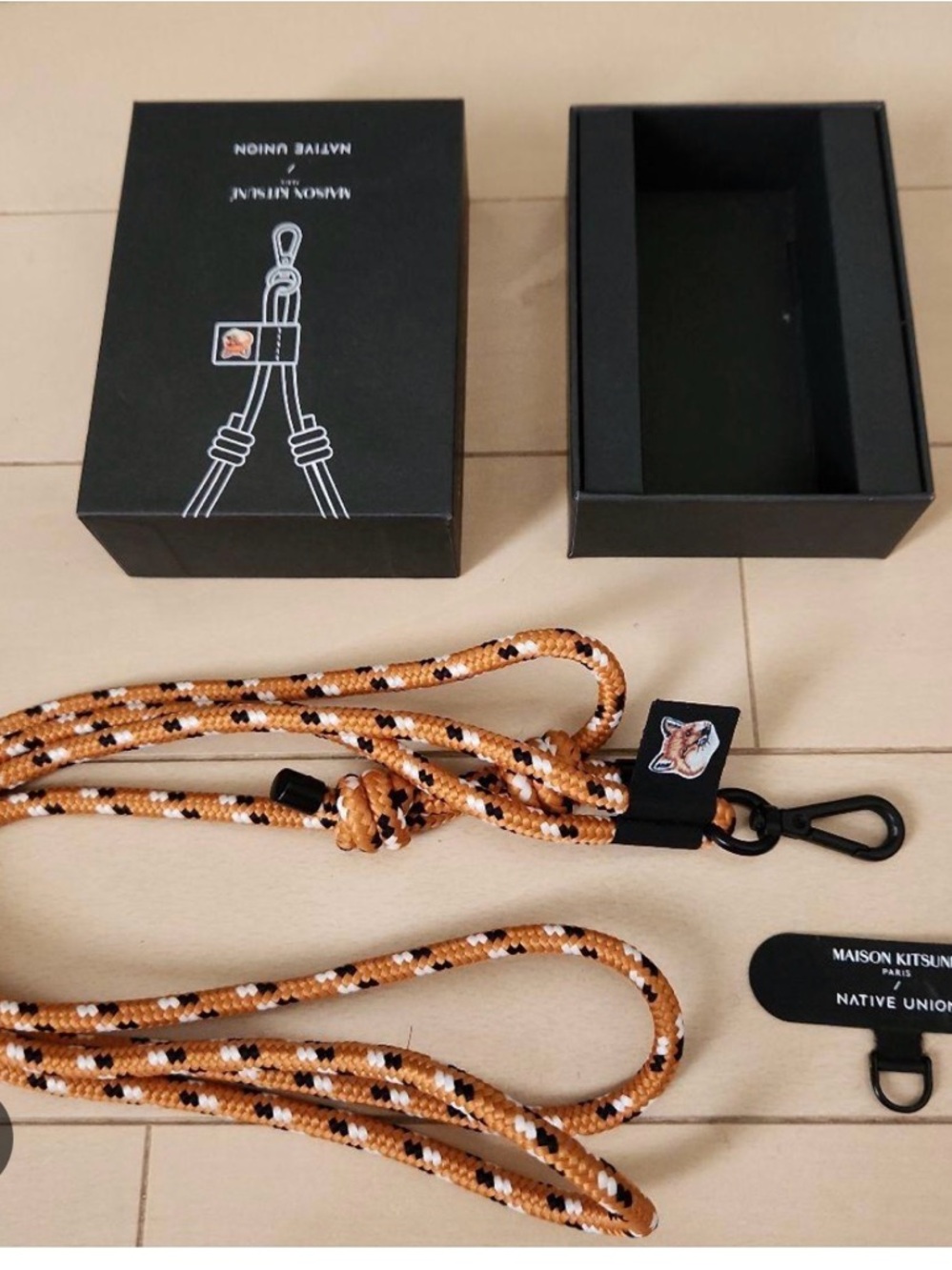 Maison Kitsune Paris x Native Union Phone Strap